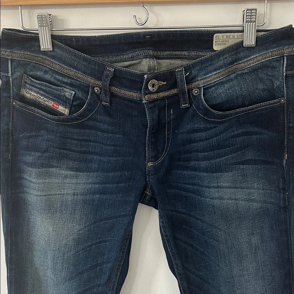 Diesel Jeans Women’s 28 Lowky Regular Straight Leg Low Rise Stretch